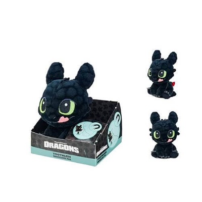 How To Train Your Dragon Toothless Plush Shoulder Pad with Magnetic 12cm