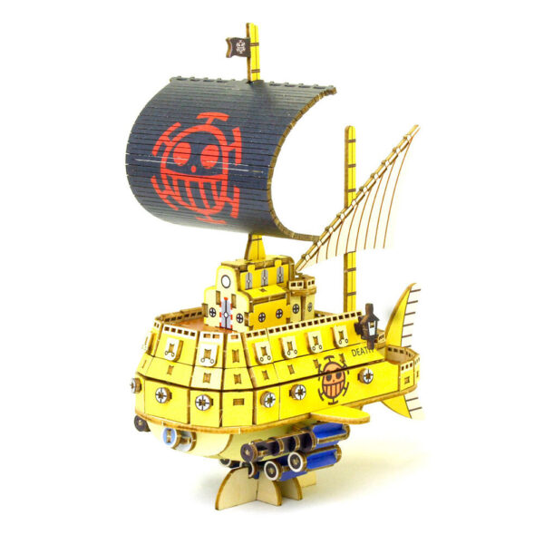 One Piece Law's Submarine Wood Model Kit
