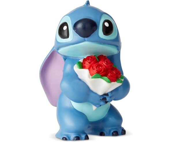 Disney Stitch With Roses Showcase Figurine