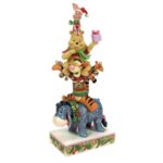 Disney Winnie The Pooh Christmas Stacked Enesco Traditions Figurine