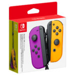 Nintendo Switch Joy-Con Wireless Controllers - Purple & Orange