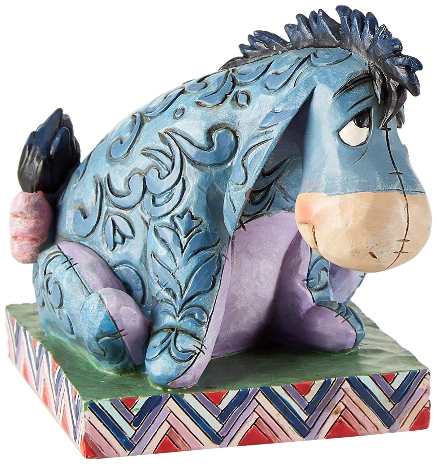 pos-045544173803-bd5b0c4be0281e9c18e44d1b29c90916.jpg Disney Eeyore True Blue Companion Enesco Traditions Figurine - Image 1