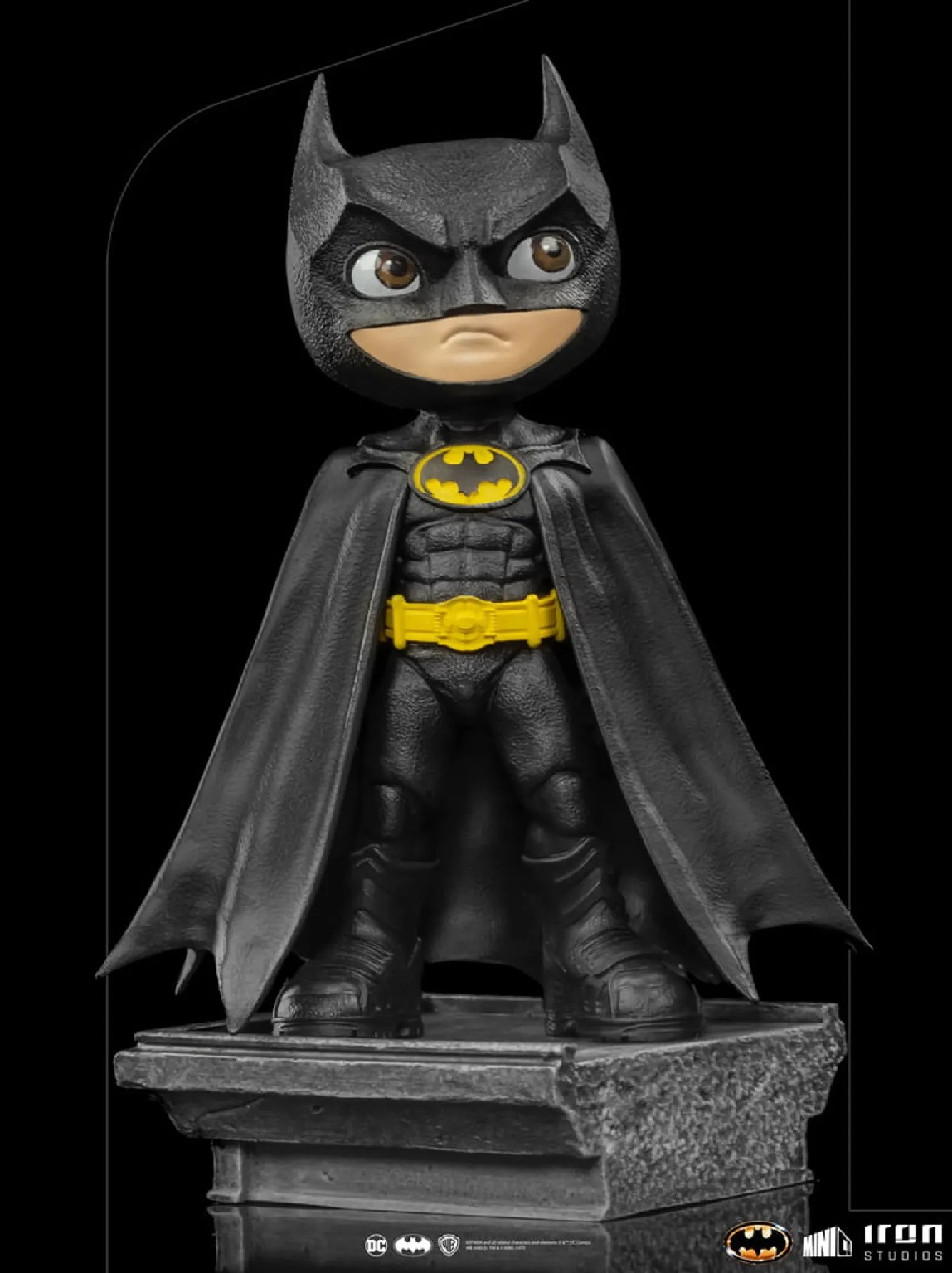 pos-0602883134386-9551522a4c3f261779e12239a8a2c77a.jpg DC Comics Batman (1989) MiniCo Iron Studios Statue - Image 1
