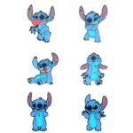 Disney Stitch Funny Face Funko Loungefly Blind Box Enamel Pin