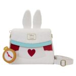 Disney Alice In Wonderland White Rabbit Loungefly Crossbody Bag