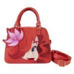 Disney The Little Mermaid Ariel Face Loungefly Crossbody Bag