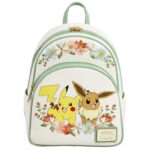 Pokemon Pikachu & Eevee With Flower Loungefly Backpack