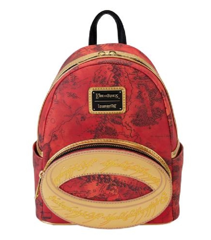 pos-0671803508194-87272d480126a3e666dc4a8aab80914c.jpg The Lord Of The Rings The One Ring Loungefly Backpack - Image 1