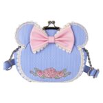 Disney Minnie "Floral and Lace Kisslock" Loungefly Crossbody Bag