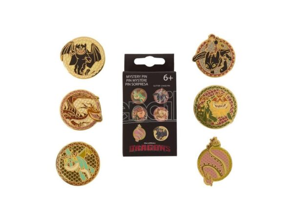 How To Train Your Dragon Funko Loungefly Blind Box Enamel Pin