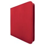 Ultra Pro 12-Pocket Zippered PRO-Binder Red