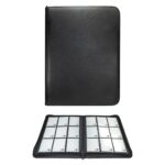 Ultra Pro Vivid Black 9-Pocket Pro Binder Zippered