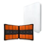 Ultra Pro Vivid White 12-Pocket Pro Binder Zippered
