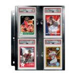 Ultra Pro Black Graded Slab Page for PSA