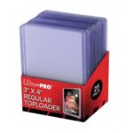 Ultra Pro Toploader 3" x 4" Clear Regular (25 Pieces)