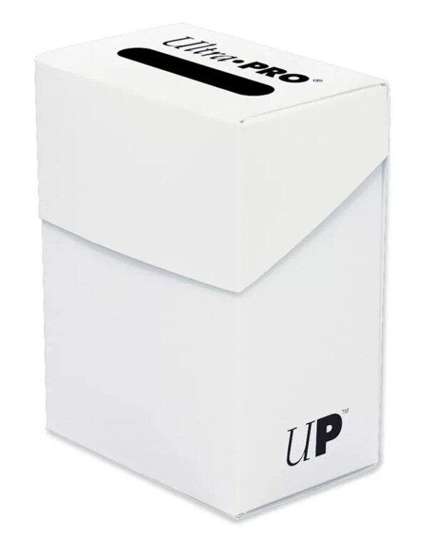 Ultra Pro Deck Box Solid White