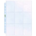 Ultra Pro Platinum 9 Pocket 1 Page