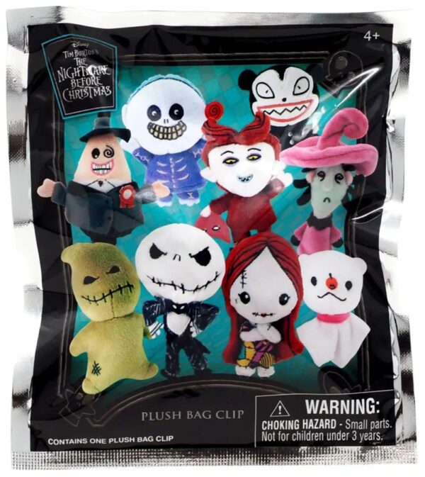 Disney Nightmare Before Christmas Plush Bag Clip Mystery Bag