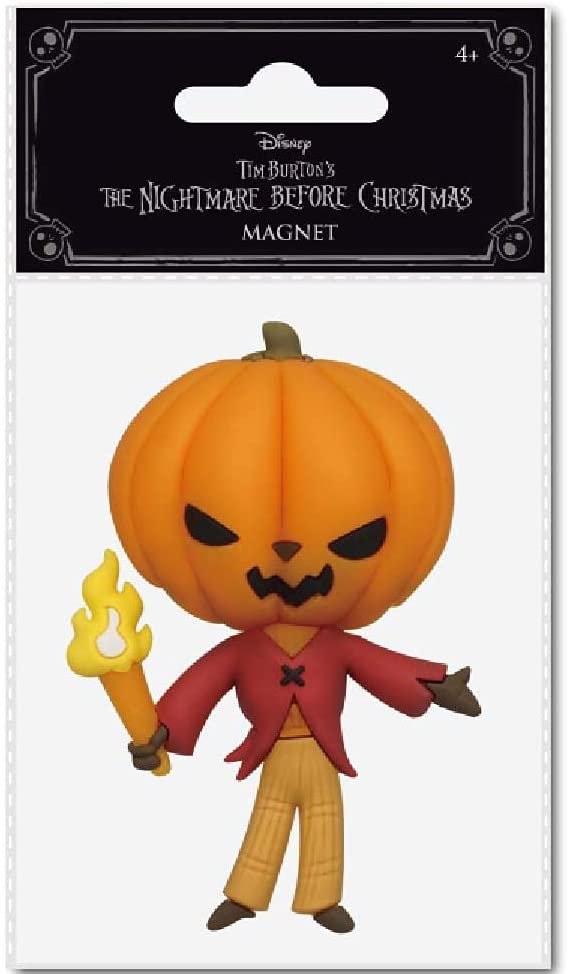 Disney Nightmare Before Christmas Pumpkin King 3D Magnet