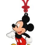 Disney Mickey (Walking) Soft Touch Bagclip Keychain