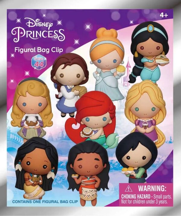 Disney Princess With Food 3D Bag Clip Series 44
