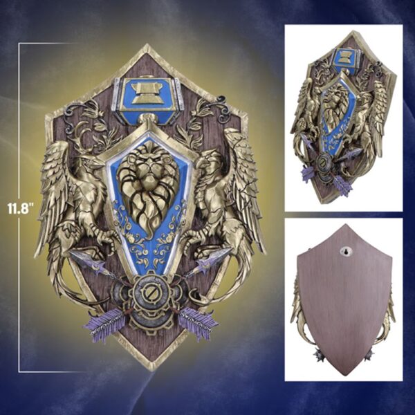 World Of Warcraft Alliance Wall Plaque