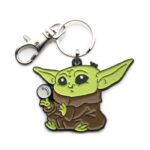 Star Wars The Mandalorian Grogu With Ball Metal Keychain