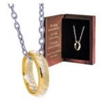 The Lord Of The Rings The One Ring Silver / Gold Noble Collection