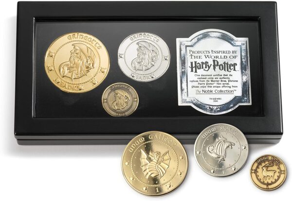 Harry Potter The Gringotts Bank Coin Collection Noble Collection