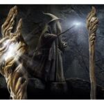 The Lord Of The Rings Gandalf Noble Collection Illuminating Staff
