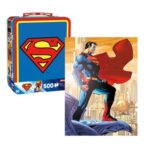 DC Comics Superman Puzzle 500 Pieces & Fun Box Set