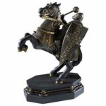 Harry Potter Wizard Chess Knight Bookend Black Noble Collection