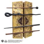 Harry Potter Marauder's Map 4 Wands Display