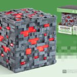 Minecraft Luminous Redstone Ore Collector Replica Noble Collection