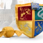 Harry Potter Hogwarts's Shield & Golden Snitch Noble Collection Plush