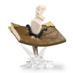 Harry Potter Tom Riddle Journal & Basilisk Teeth Prop-Ups Noble Collection Statue