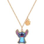 Disney Stitch Happy Pendant Necklace