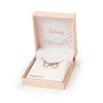 Disney Minnie & Mickey Necklace in Rose Gold & Silver Brass Plated