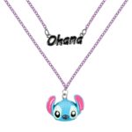 Disney Stitch Ohana Pendant Necklace