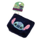 Disney Stitch Fur Coin Purse Keychain