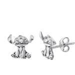 Disney Stitch Silver Studs Earrings