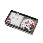 Disney Minnie Mouse Earrings & Trinket Tray Gift Box