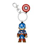 Marvel Captain America Comic Keychain