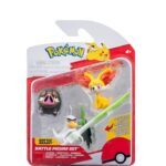Pokemon Fennekin, Lechonk & Sirfetch'd Battle Figure Set