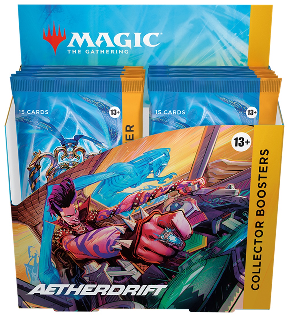 pos-195166278759-962876b02a782839e66d4b3992fcbd5b.jpg Magic The Gathering TCG: Aetherdrift Collector Booster Box - Image 1