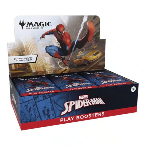 Magic The Gathering TCG: Marvel's Spider-Man Play Booster Display