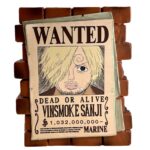 One Piece Sanji "Wanted" Money Box