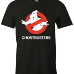 Ghostbusters Logo Black T-Shirt (XL)