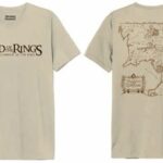 The Lord Of The Rings Gondor Map T-Shirt Men (XL)