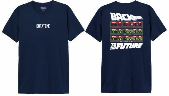 Back To The Future Outatime T-Shirt Men (XL)